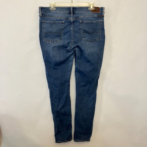 Lucky Brand Women Lolita Skinny Jeans Size 12/31 Stretch Denim Mid Rise Med Wash - Picture 3 of 6